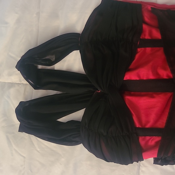 Red and Black Dress - Picture 2 of 6